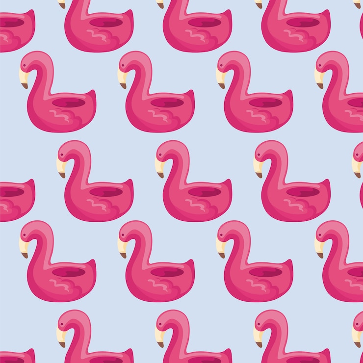 Vector gratuito flemish floats pattern icons