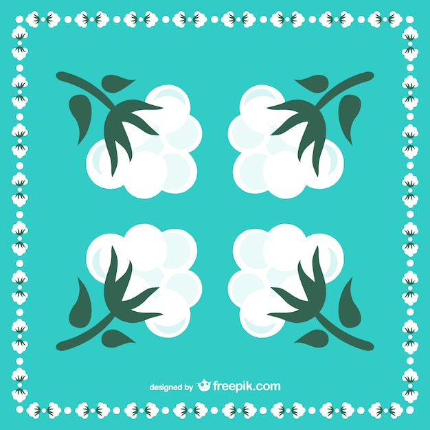 Flores de algodón
