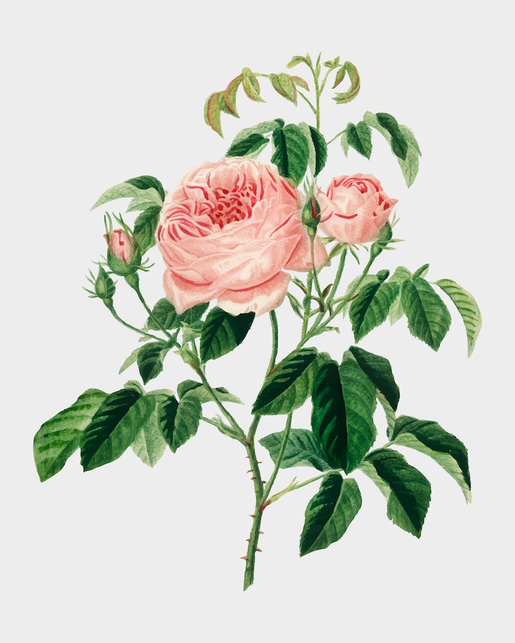 Vector gratuito las flores.