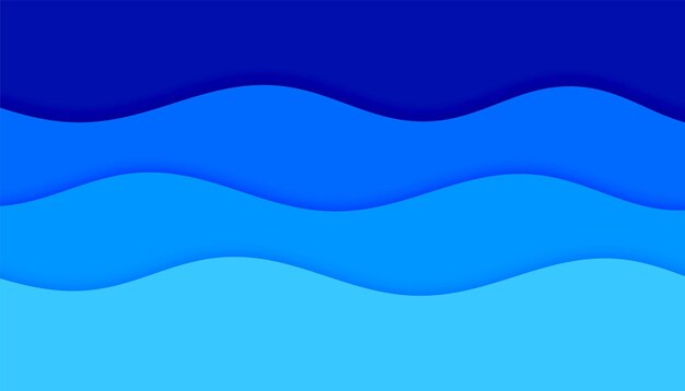 flujo ondulado azul abstracto y diseño de rayas para el fondo del fondo