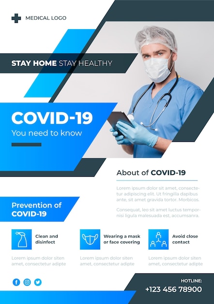Folleto informativo sobre el coronavirus