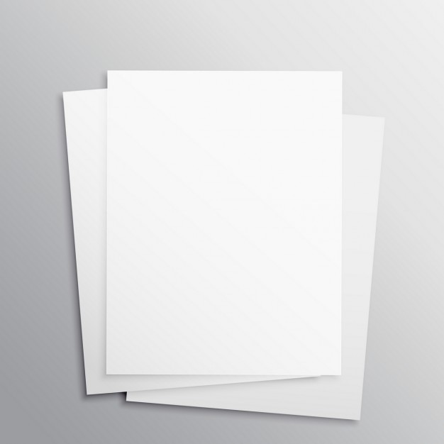 Folletos corporativos, mock up