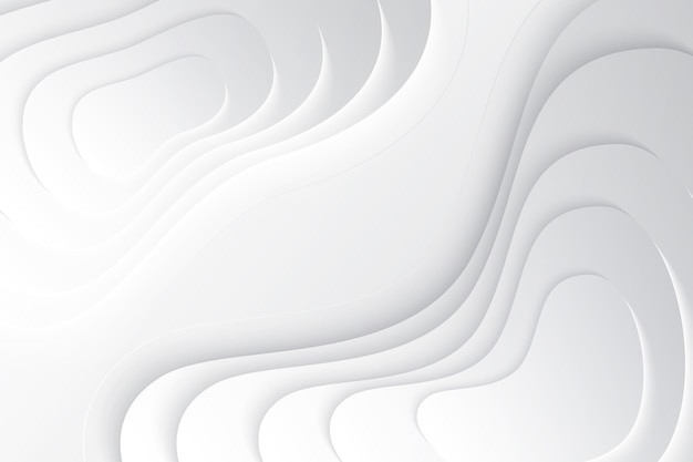 Fondo 3d ondulado minimalista