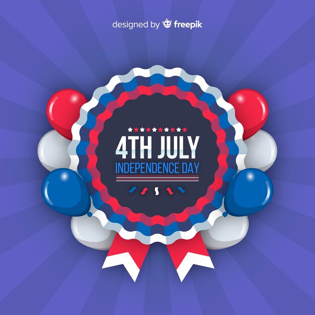Fondo del 4 de julio - día de la independencia