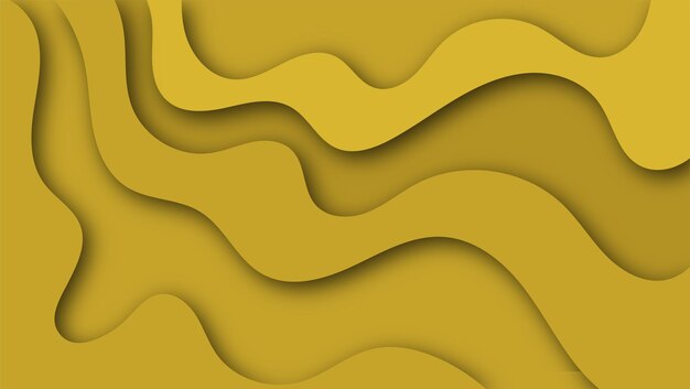 fondo abstract cortado en papel dorado