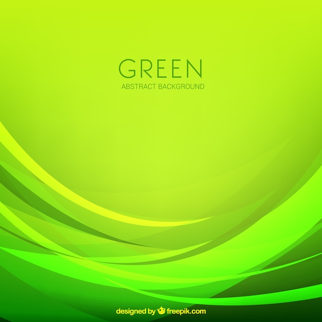 Fondo abstract verde brillante