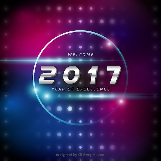 Fondo abstracto de 2017 en estilo abstracto