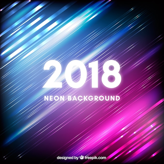 Fondo abstracto de 2018