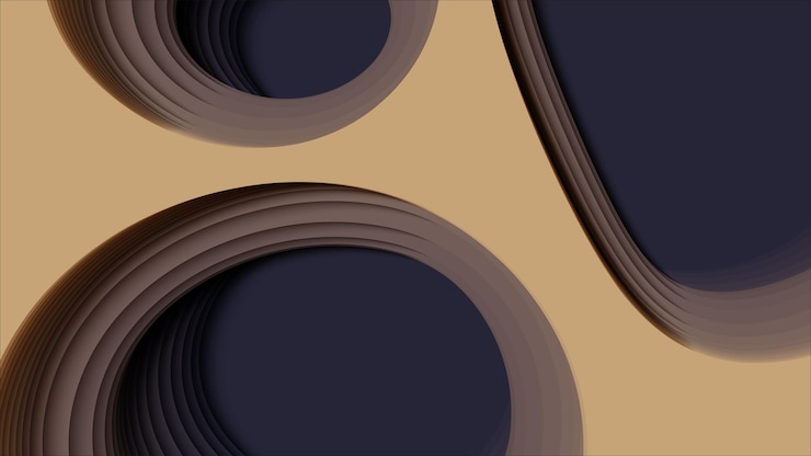 Vector gratuito fondo abstracto 3d con forma de corte de papel.