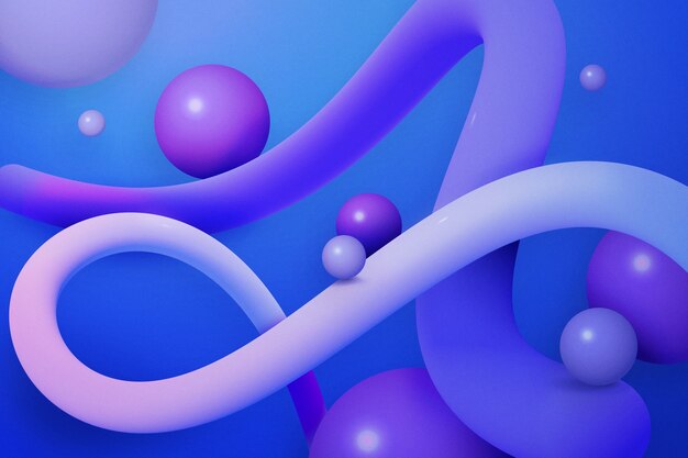 Fondo abstracto 3d realista