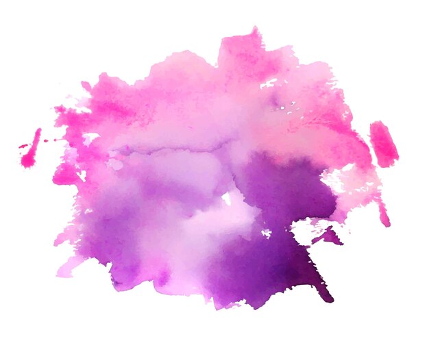 Fondo abstracto acuarela púrpura y rosa estilo grungy
