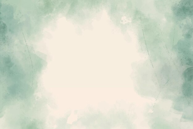 Fondo abstracto acuarela verde