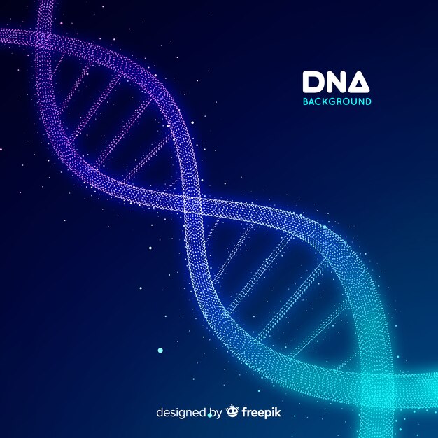 Fondo abstracto de adn