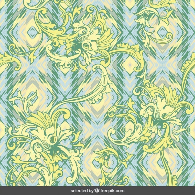 Fondo abstracto con adornos