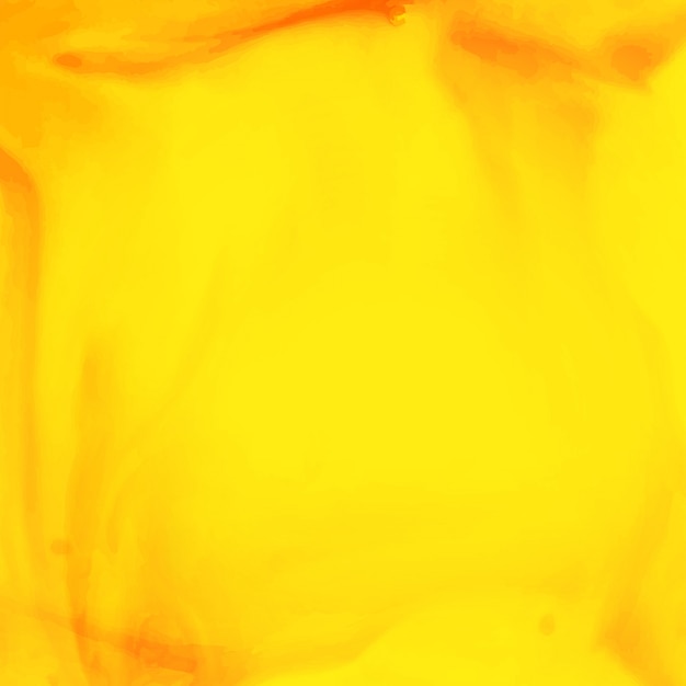Fondo abstracto amarillo de acuarela con espacio