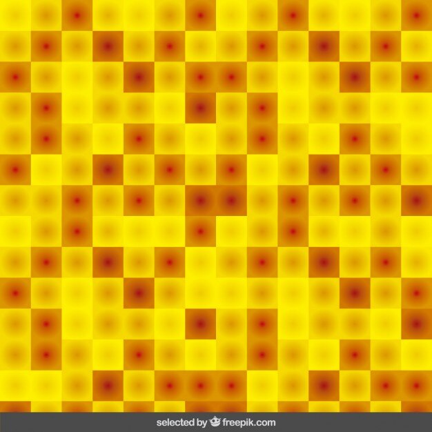Vector gratuito fondo abstracto amarillo a cuadros