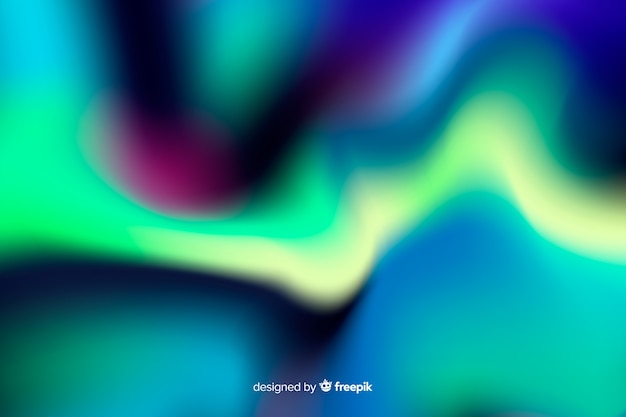 Fondo abstracto de auroras boreales