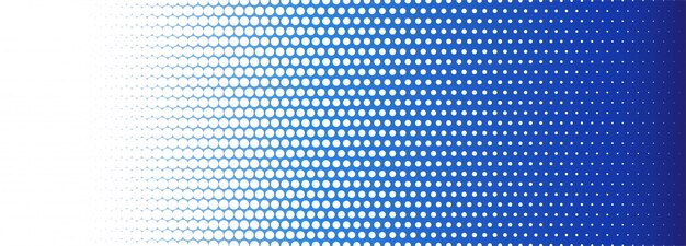 Fondo abstracto azul y blanco de la bandera punteada