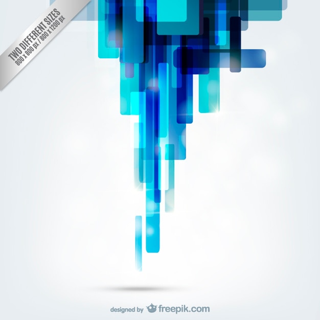 Vector gratuito fondo abstracto azul y blanco