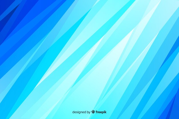 Fondo abstracto azul brillante