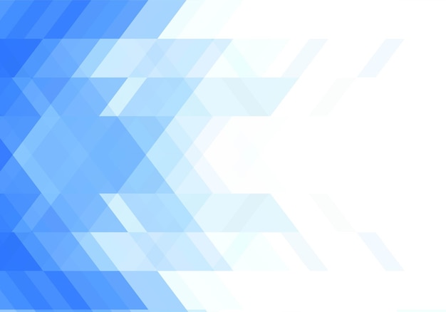 Fondo abstracto azul de formas geométricas