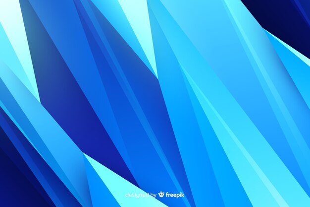 Fondo abstracto azul formas