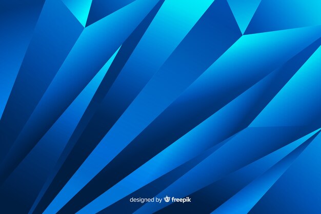 Fondo abstracto azul formas
