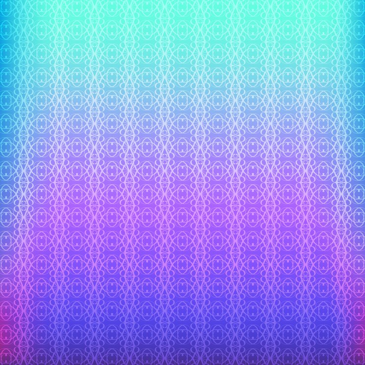 Vector gratuito fondo abstracto azul y púrpura con ornamentos