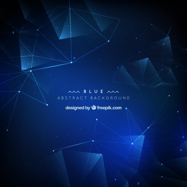 Fondo abstracto azul 