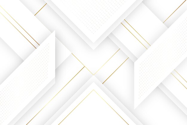 Fondo abstracto blanco y dorado
