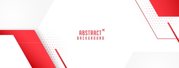 Fondo abstracto blanco de estilo moderno con diseño de rayas rojas