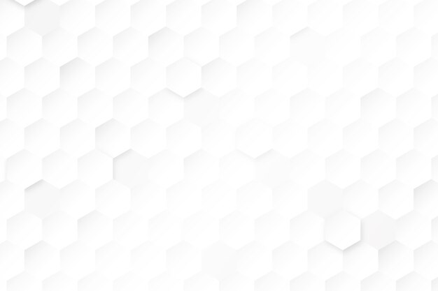 Fondo abstracto blanco en estilo de papel 3d