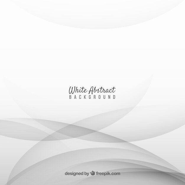 Fondo abstracto blanco