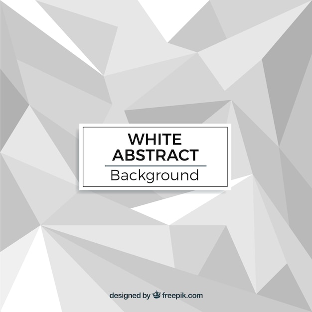Fondo abstracto blanco
