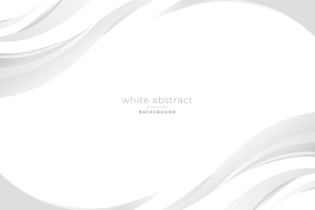 Fondo abstracto blanco