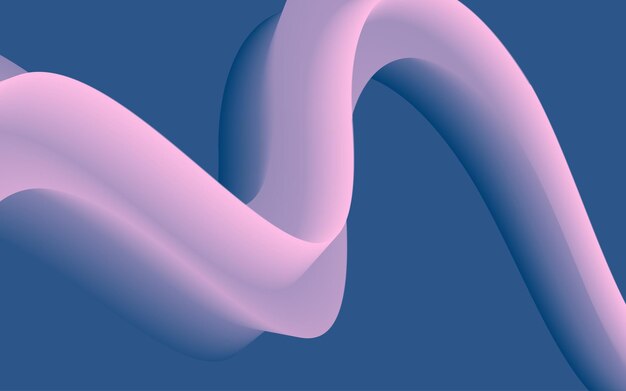 Fondo abstracto brillante de color líquido con ondas degradadas Diseño de vector de fondo fluido