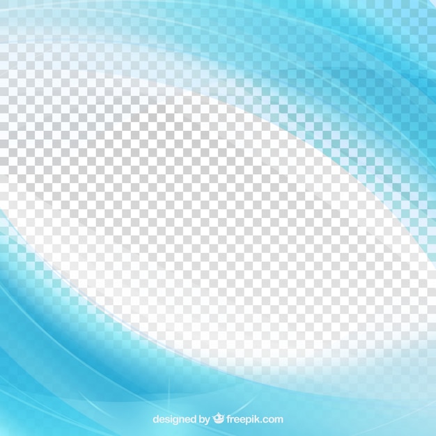 Fondo abstracto brillante de ondas azules