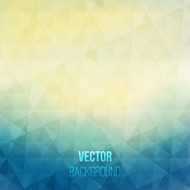 Fondo abstracto brillante en tonos azules y amarillos