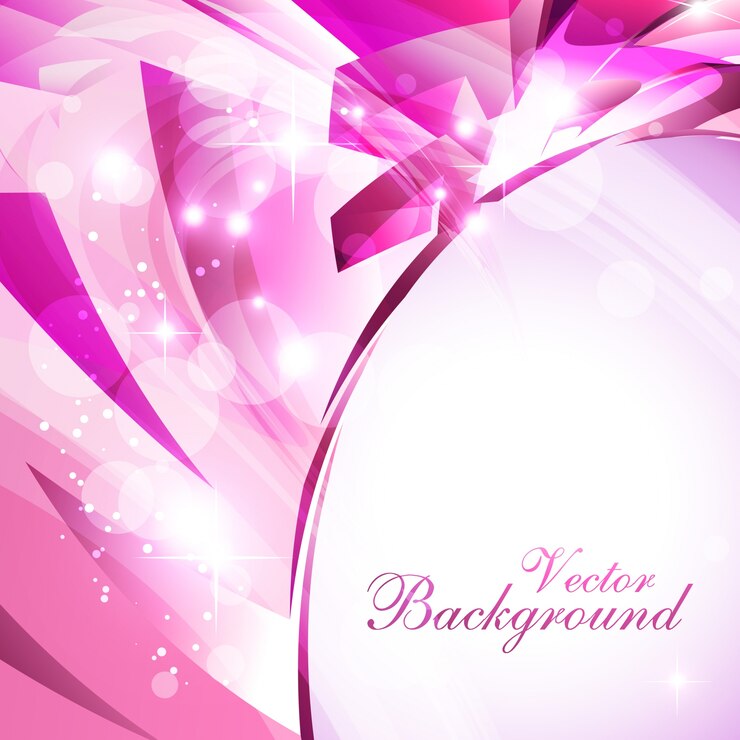 Vector gratuito fondo abstracto brilloso rosa