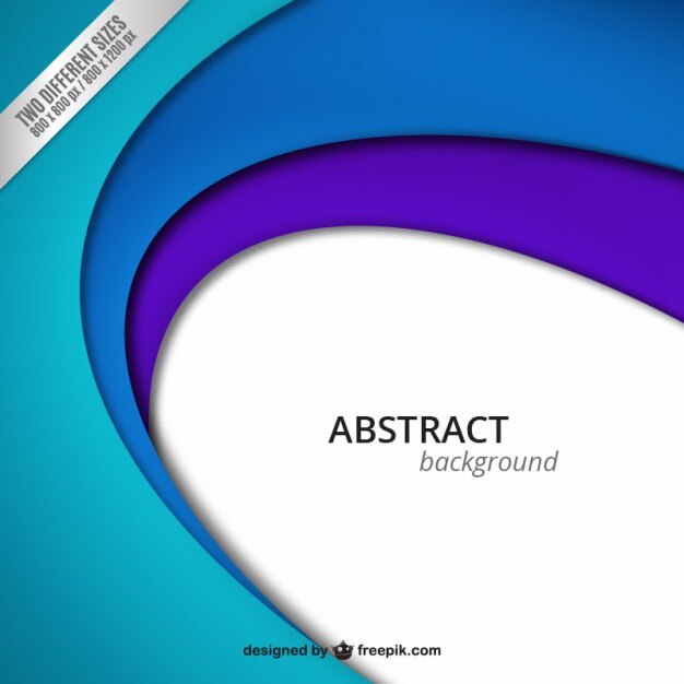 Fondo abstracto con capas azules