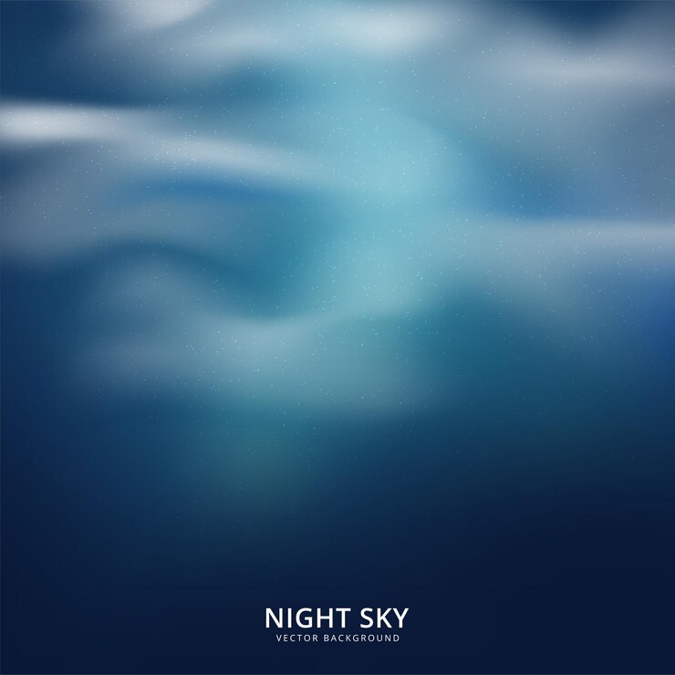 Vector gratuito fondo abstracto del cielo nocturno. ilustración vectorial