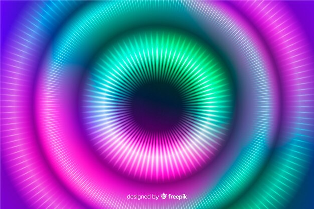 Fondo abstracto círculos coloridos