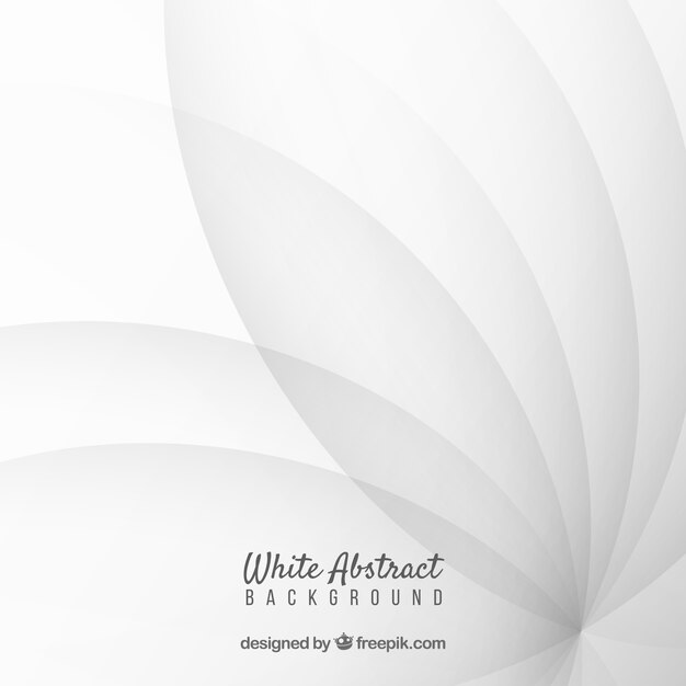 Fondo abstracto en color blanco