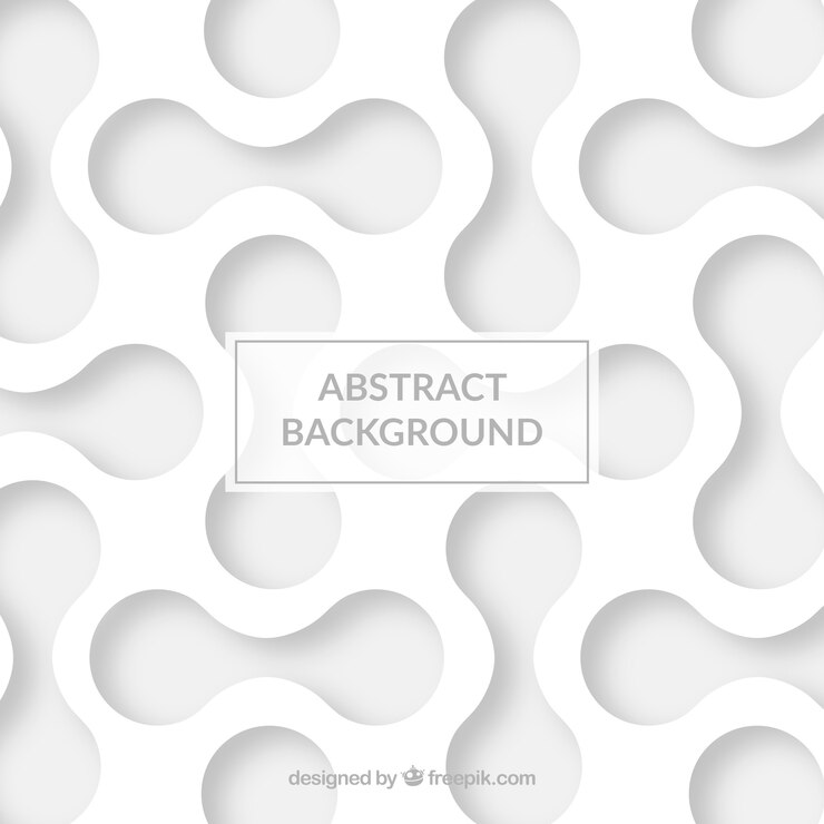 Vector gratuito fondo abstracto en color blanco