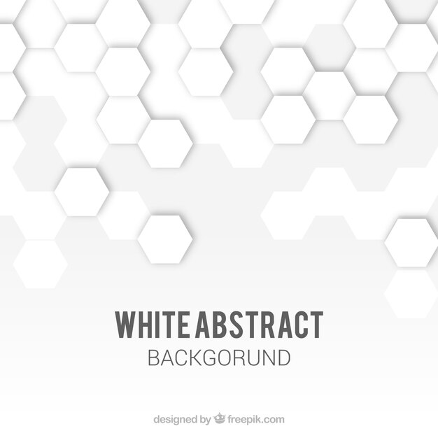 Fondo abstracto en color blanco