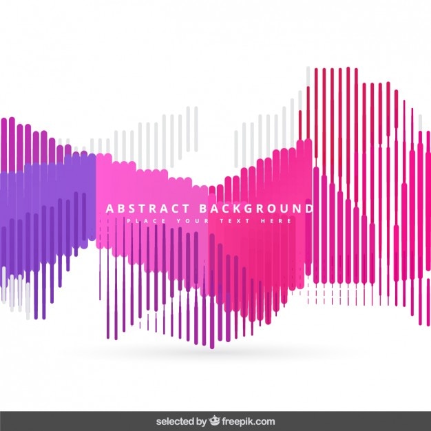 Vector gratuito fondo abstracto de color rosa
