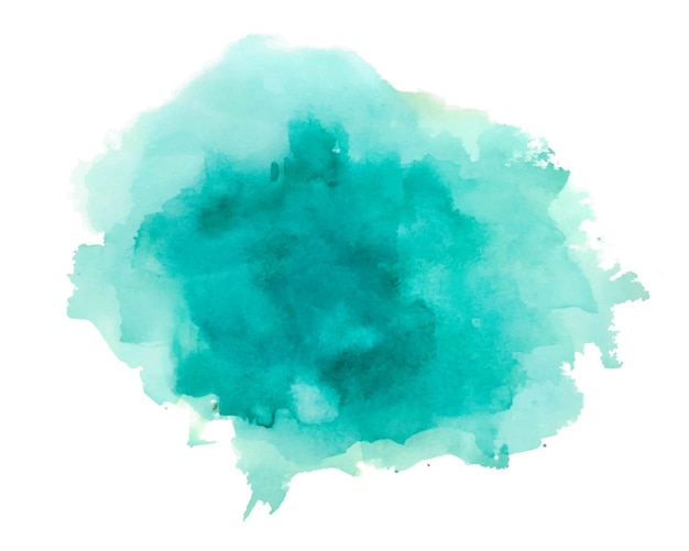 fondo abstracto de color turquesa líquido pintado a mano