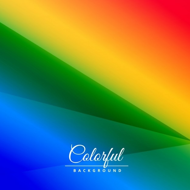 Fondo abstracto con los colores del arcoiris
