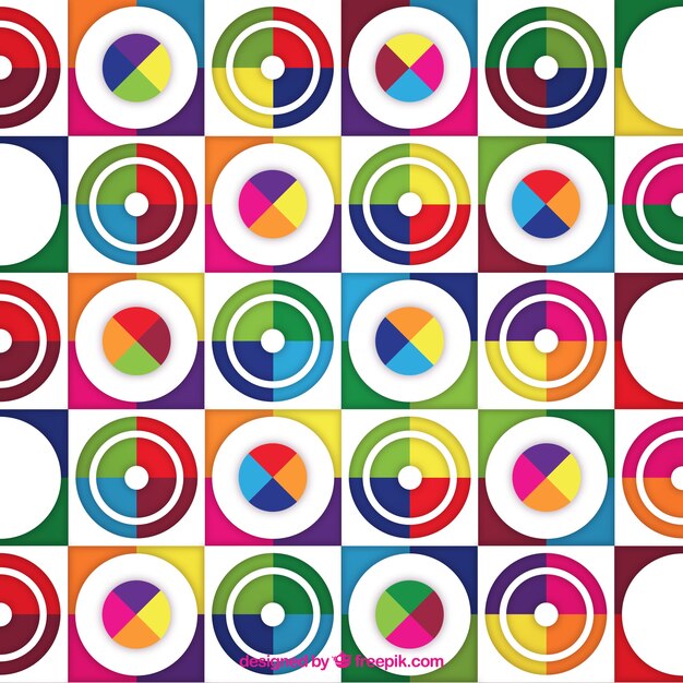 Fondo abstracto en colores de arcoiris