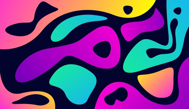 Fondo abstracto con colores modernos